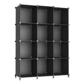AWTATOS Cube Storage 12-cube assembly demonstrates modular setup for versatile spaces.