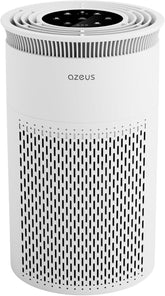 AZEUS air purifier filters dust and pollen to improve room air quality