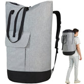 Γzhido laundry backpack with extendable top for extra capacity