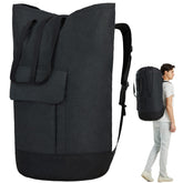 Azhido laundry backpack extendable top expands capacity for large loads