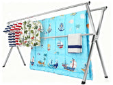 AZHZOLSK clothes drying rack outdoor stainless steel, durable for daily balcony laundry.
