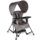 Baby Delight Go With Me Venture Chair folded and tucked into its portable bag for travel