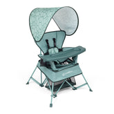 Baby Delight Go With Me Venture folded chair ready for travel in its carry bag