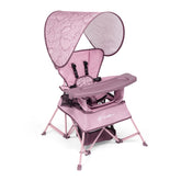 Baby Delight Venture chair with sun canopy provides outdoor shade and seating