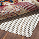 BAGAIL BASICS non-slip rug pad 8x10 grips rug on hardwood to prevent slipping.