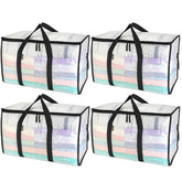 BALEINE oversized moving bags with clear visibility for quick packing