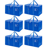 BALEINE 6-pack oversized bags with durable handles for heavy loads.