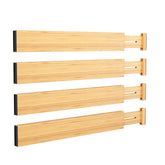 BAMEOS drawer divider extended to 13-19 inches for neat utensil organization