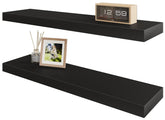 BAMEOS floating shelf 24in wall with concealed support for clean display.