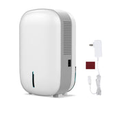 Bangnics Mini Dehumidifier showing 14 oz daily absorption in a compact space.
