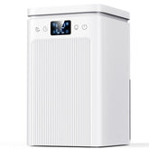 BAPOLE dehumidifier with 75oz water tank, ideal for basements and bedrooms.