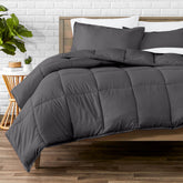 Bare Home Comforter Set Queen ultra-soft down-alternative for cozy nights.