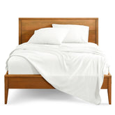 Bare Home Queen Sheet Set flat sheet 90x102 for a smooth bed base.