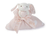 Barefoot Dreams CozyChic Dream Mini Blanket with Buddie plush for on-the-go cuddles.