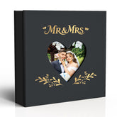 Barsone linen wedding album cover showing premium texture for elegant keepsakes