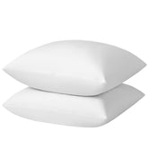 Basic Home hotel-style pillow insert front view with plush loft