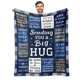 Basiole Get Well Blanket, meaningful gift for recovery and cozy comfort.