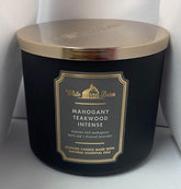 Bath & Body Works White Barn 3-Wick candle with decorative lid for chic ambiance