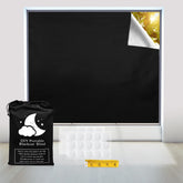 BCJJ blackout curtains 118x57 assembly creates sleep-friendly darkness