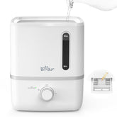 Bear Humidifier top-fill design for easy refills in the bedroom