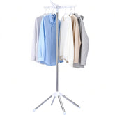 Beaudaily foldable drying rack in compact form for small spaces.