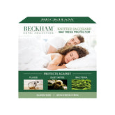 Beckham Hotel Collection mattress protector shows hotel-grade texture for premium comfort.