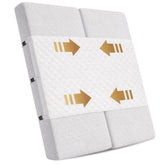 Bedbinder Deluxe Split King Gap Bridge image minimizes gaps and prevents mattress sliding.