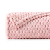 BEDELITE twin fleece blanket offers a soft texture for cozy evenings.