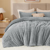 BEDELITE fleece king comforter front view shows luxurious softness for winter nights