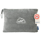BEDELITE travel blanket 65x40 with ultra-soft fleece for cozy warmth