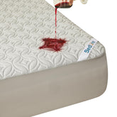 BEDLORE waterproof mattress protector with deep-pocket fit up to 18 inches for secure coverage