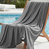 Bedsure arc-chill fabric close-up showing instant cooling touch.