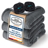 Bedsure electric blanket queen dual-control for personalized warmth and shared comfort.