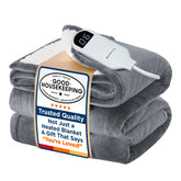 Bedsure twin electric blanket with preheat function for fast, cozy warmth