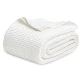 Bedsure Gentlesoft king blanket laid flat for a clean bedroom look and gentle warmth.