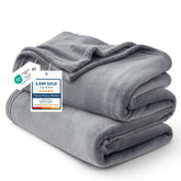 Bedsure GentleSoft fleece king blanket fabric texture highlighting soft warmth
