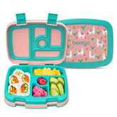 Bentgo Kids Prints leak-proof 5-compartment lunch box for ages 3-7