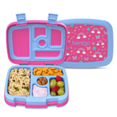 Bentgo Kids Prints lunch box with five compartments for organized meals
