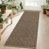 BEQHAUSE taupe hallway runner 2x6 shows low-profile design for entryways