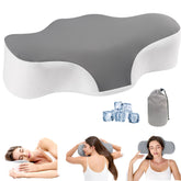 Bespilow travel cervical pillow in compact form for road trips and travel