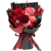 Bessol preserved-flowers-bouquet shows long-lasting petals for timeless gifting.
