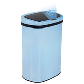BestOffice 13-gallon automatic trash can with lid for hands-free use