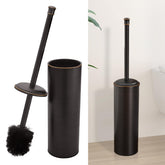 BESy toilet brush and holder in oil rubbed bronze finish for a stylish bathroom upgrade