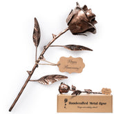 BESZONE metal rose handforged, a lasting 7-year anniversary keepsake