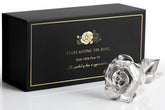 BESZONE Tin Rose in anniversary gift box, ready for gifting and lasting memory