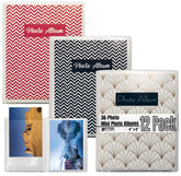Better Office Products 48-photo mini album with clear view cover for quick photo viewing