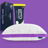 BETU cooling pillow queen size front view highlights cooling and support
