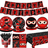 Bezkega Ninja Birthday Banner β bold focal decor for photos and party atmosphere.