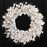Bibelot 22inch Forsythia wreath front door adds seasonal charm