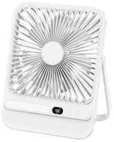 BIVBTP 7-inch travel fan silhouette for compact cooling on the go